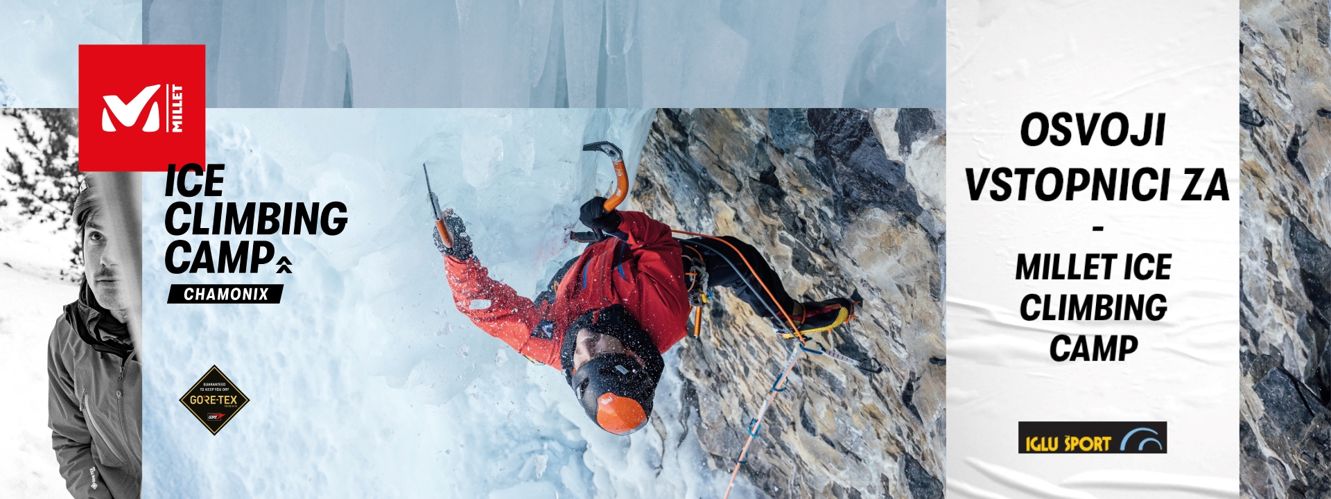 Nagradna igra - Millet Ice Climbing Camp