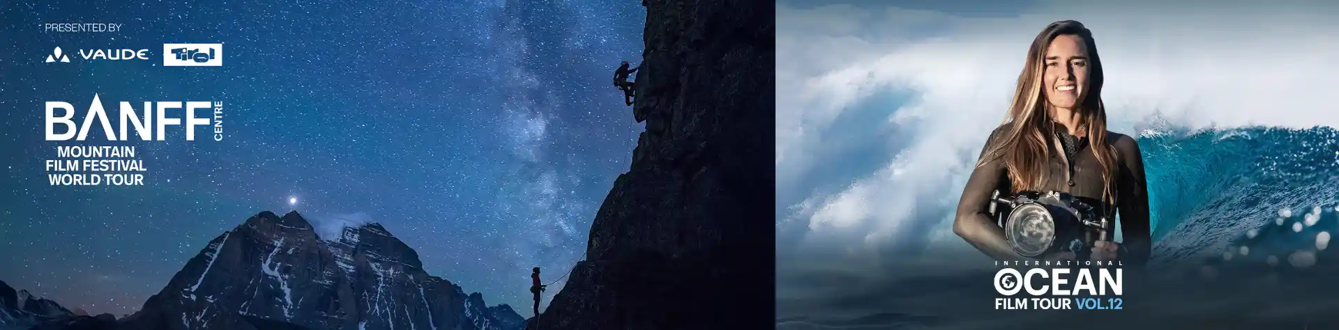 Svet v višinah in globinah: BANFF & OCEAN Film Tour se vračata v Slovenijo