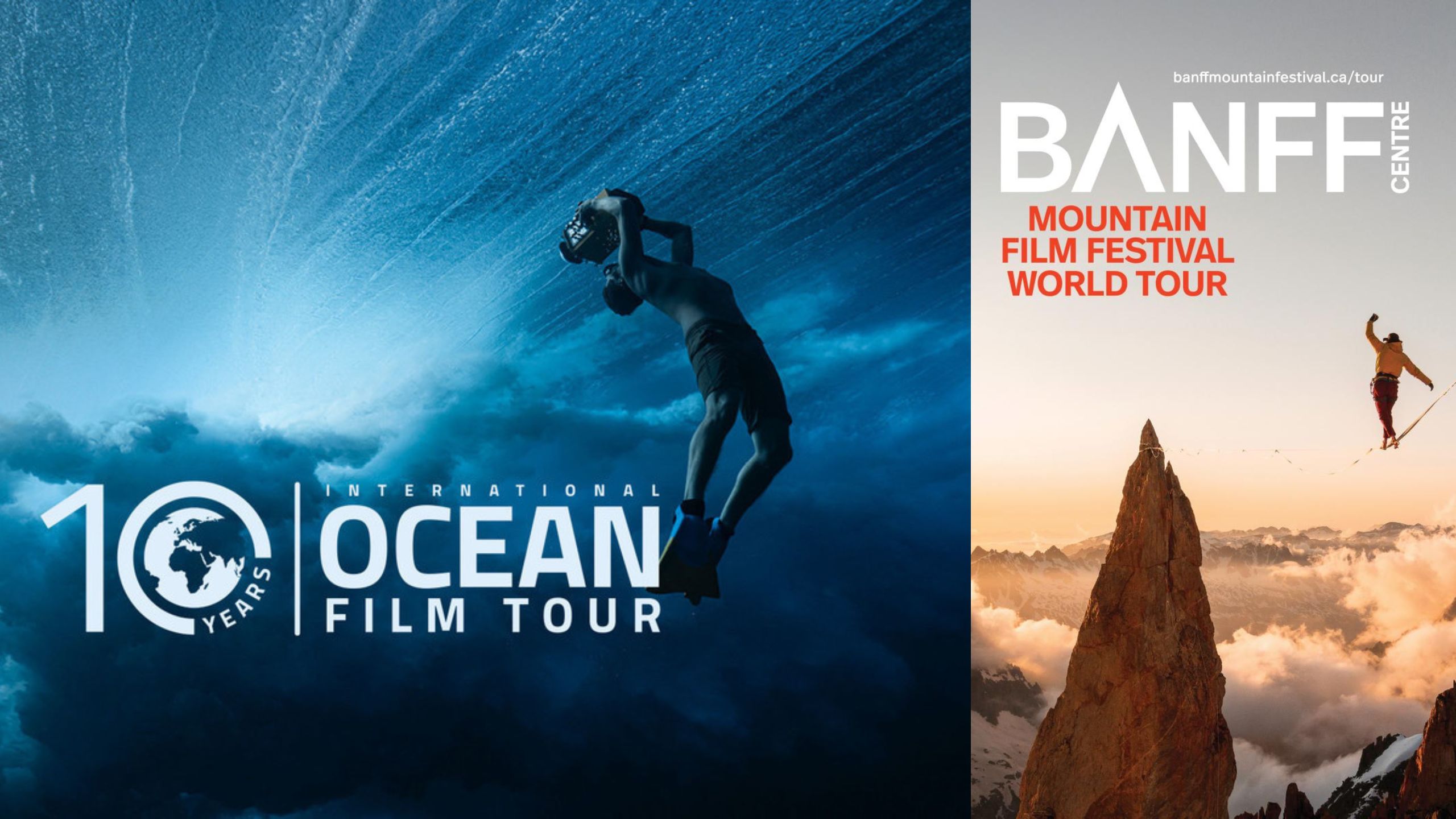 Prvič v Sloveniji: svetovni filmski turneji BANFF and OCEAN 2024