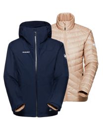 MAMMUT CONVEY 3 IN 1 HS HOODED JACKET WOMEN