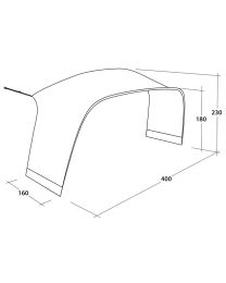 OUTWELL WAKEFIELD XL TENT CONECTOR