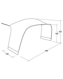 OUTWELL WAKEFIELD M TENT CONNECTOR